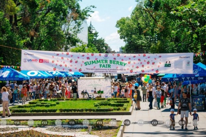 Primul târg agro-gastronomic „Summer Berry Fair”, Chișinău, 11 iunie 2017.