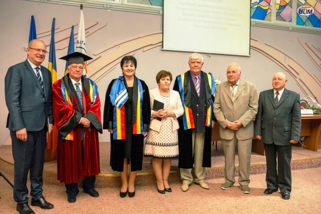 Cicerone Rotaru, singurul român, membru al Academiei Franceze de Agricultură, a devenit Doctor Honoris Causa ULIM